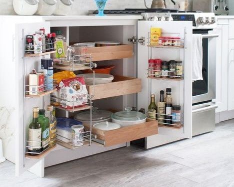 Use Pull-Out Storage Solutions