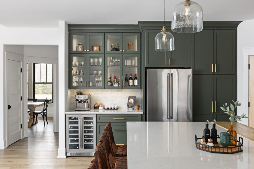 Dedicated Beverage & Breakfast Stations in kitchen