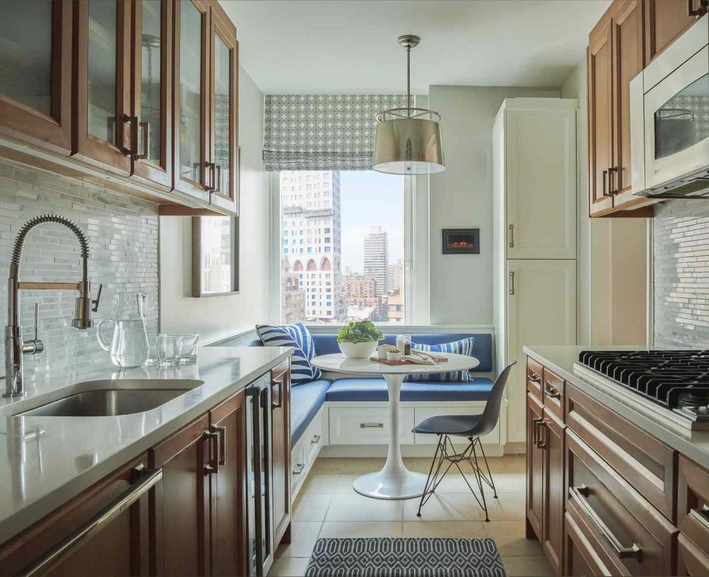 Include a Built-In Banquette (If One Wall Is Free)