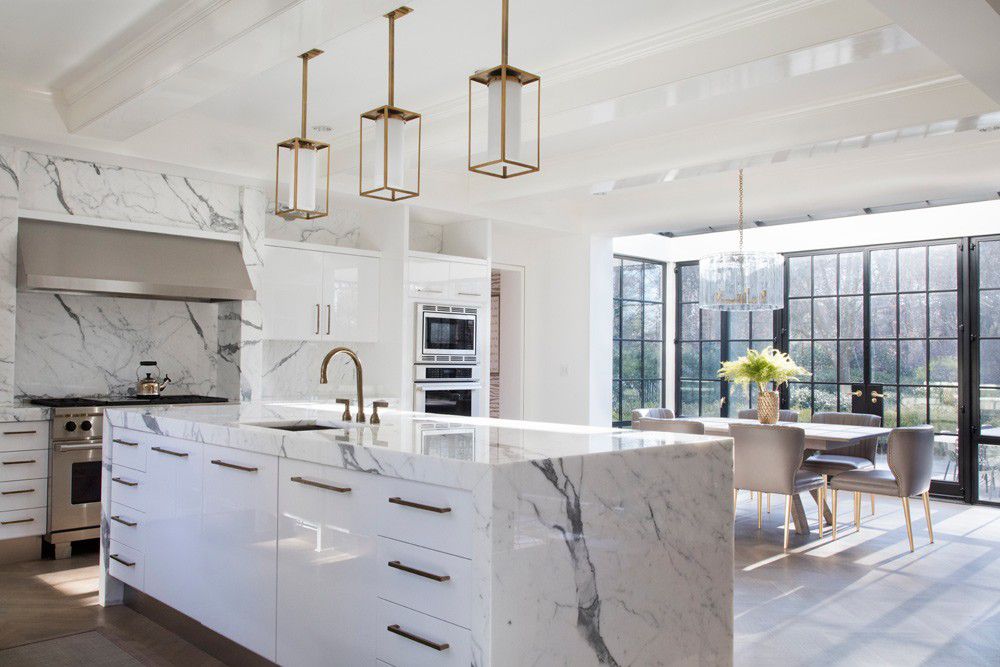 Waterfall Countertops for Sleek Style