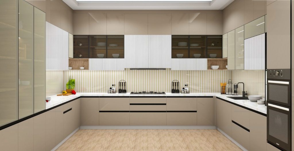 Smart Modular U-Kitchen