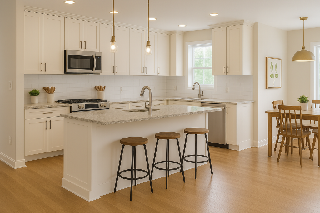 Peninsula Layout for Smaller Homes