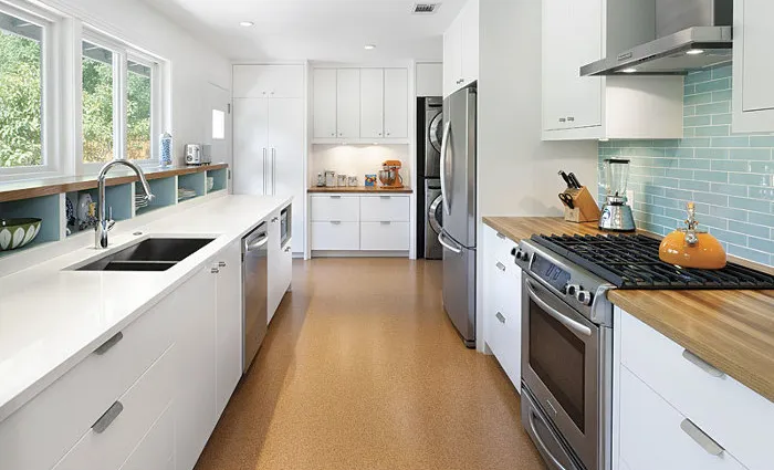 Remove Upper Cabinets on One Wall