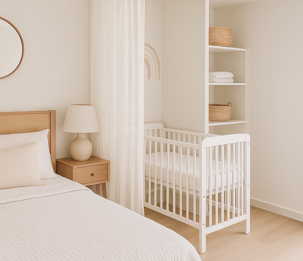 Create a Nursery Nook in the Bedroom