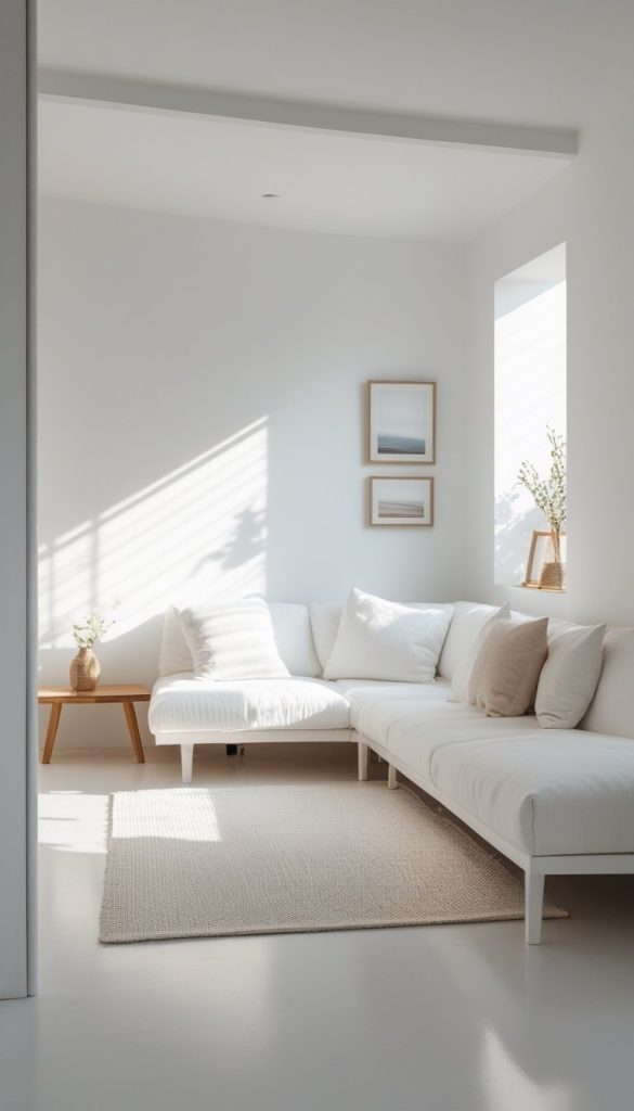 The All-White Oasis