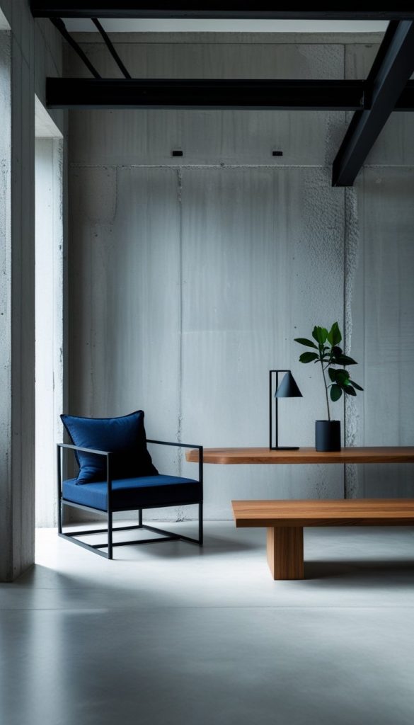 Minimalist with Industrial Edge