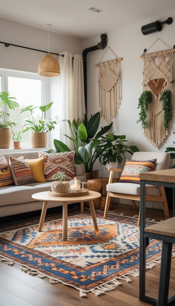 Can I mix boho with other design styles?
