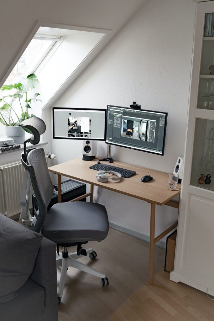 Scandinavian Style Compact Desks