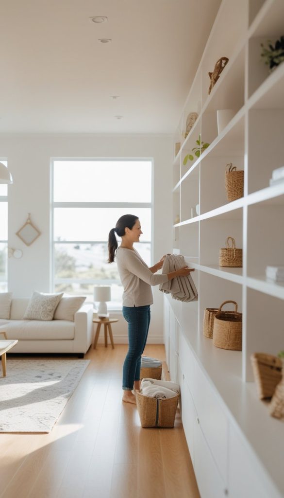 Declutter regularly