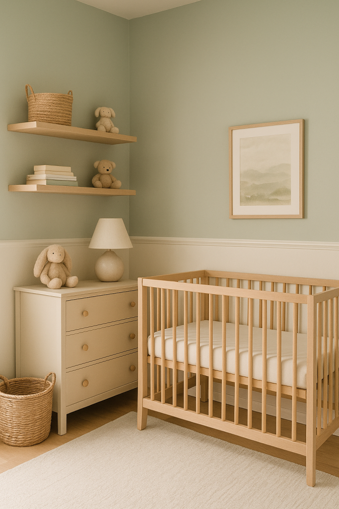 Choose Calming Colors for the Nursery Area