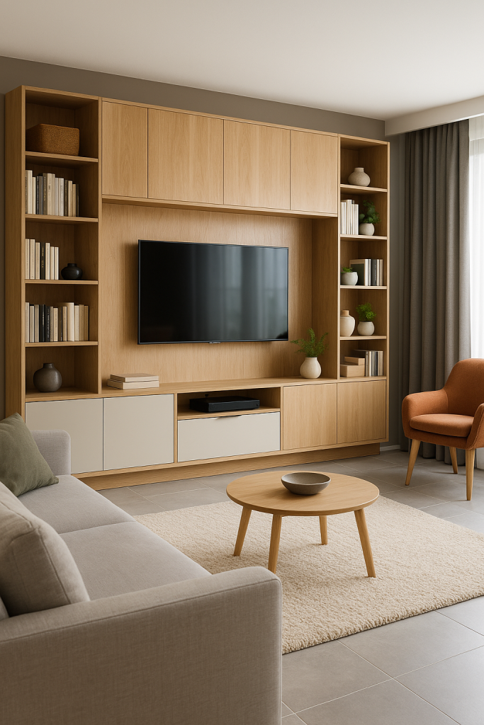 Multi-Purpose Storage Wall