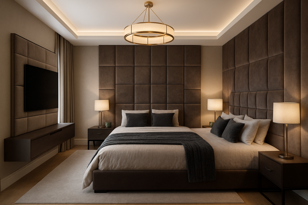 Upholstered Panel Backdrop