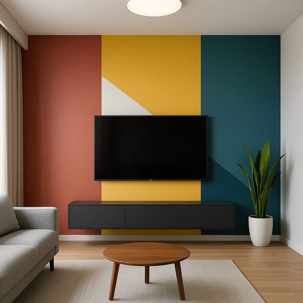 Accent Color Blocking