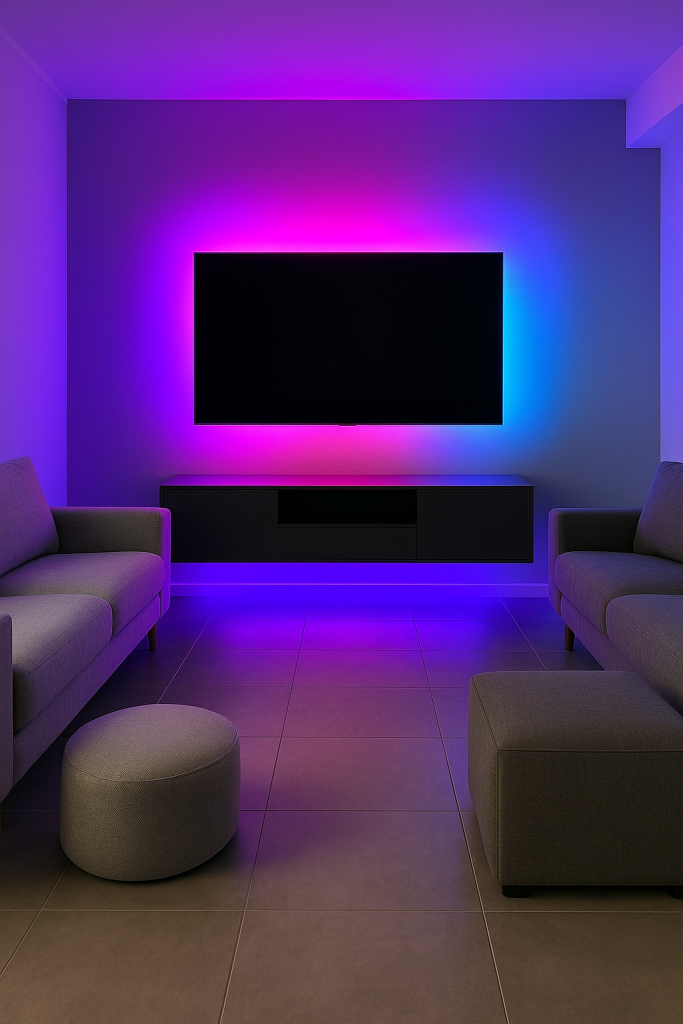 LED Color-Changing Backdrop