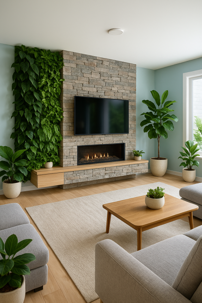 Stone + Greenery Combo