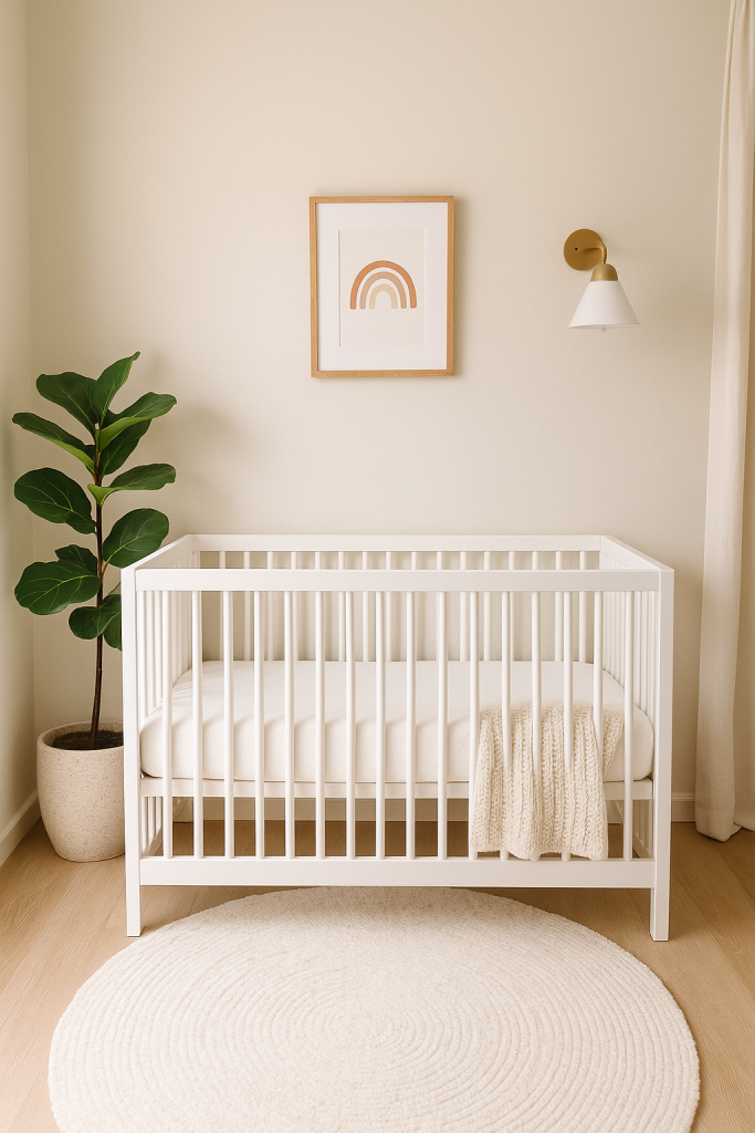 Sleeping (crib)