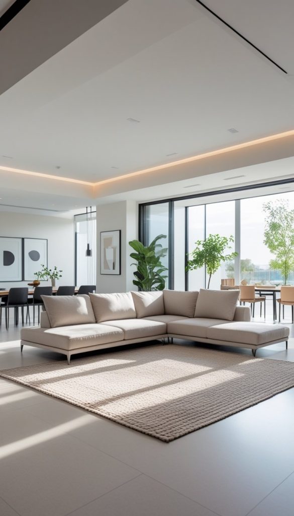 Open-Layout Living Room