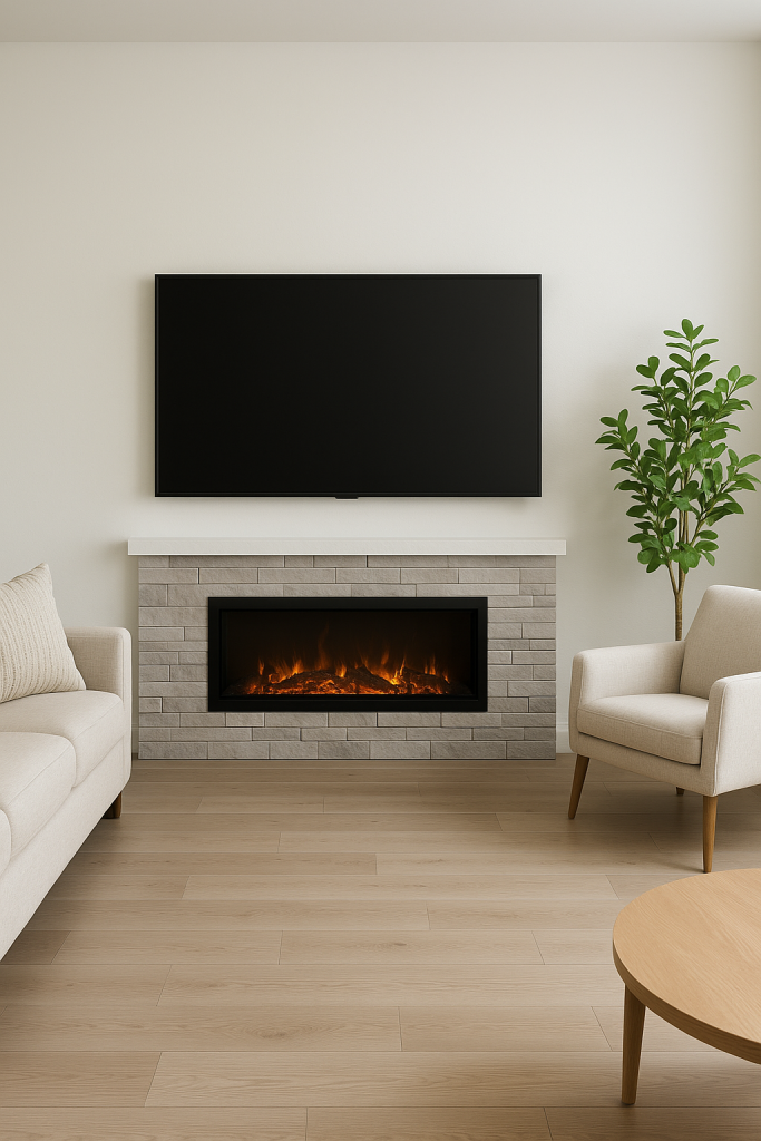 Can I mount a TV above a fireplace?