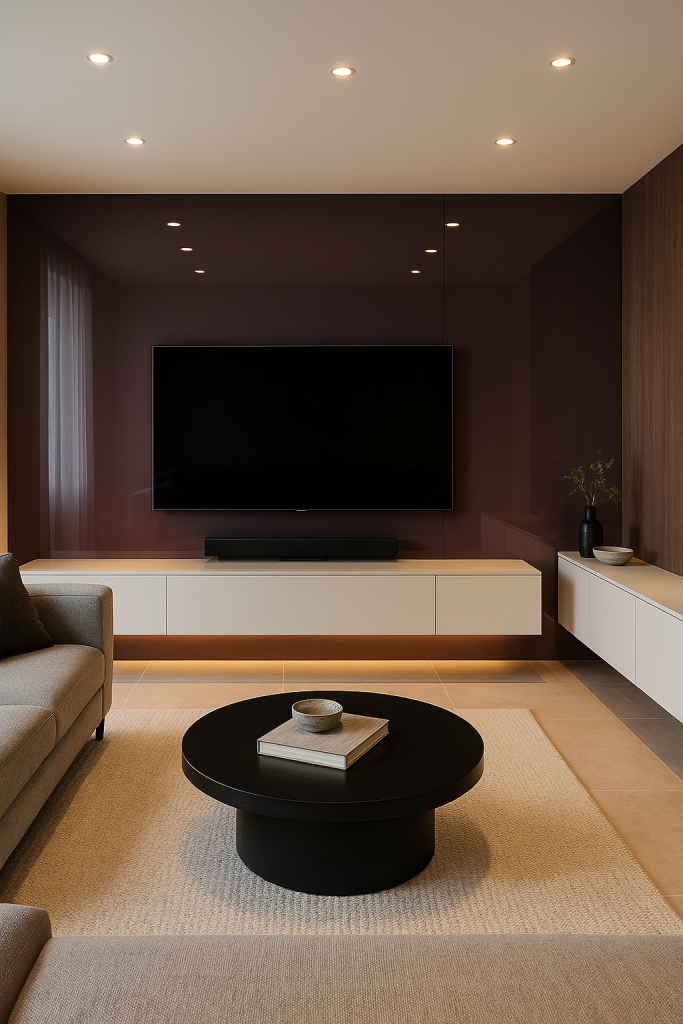 High-Gloss Lacquered Panels