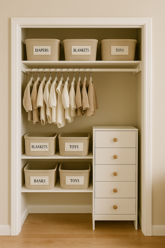 Labelled Fabric Baskets