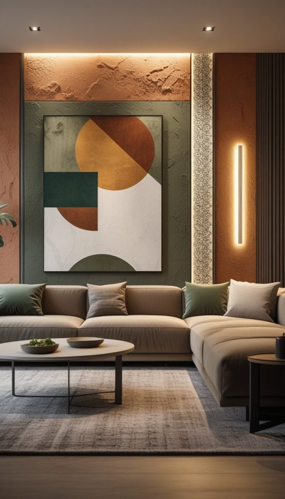 Artistic & Textured Walls