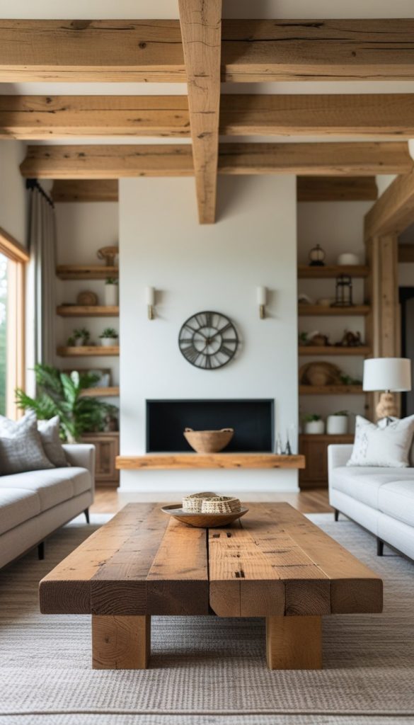 Natural Wood Accents