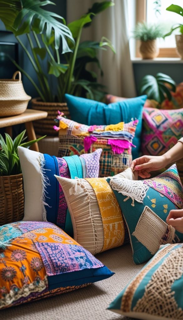 Try DIY Pillow Covers
