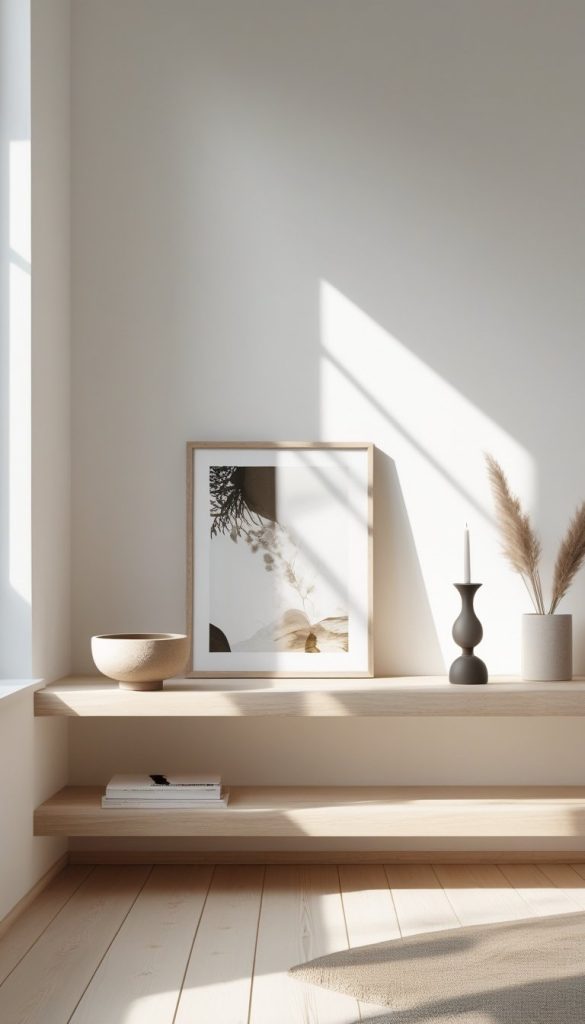 Keep Décor Minimal but Meaningful