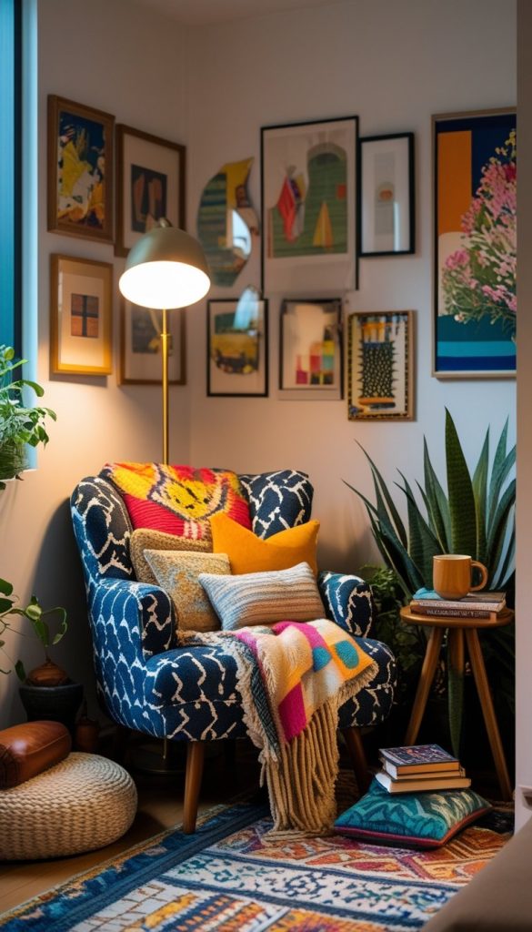 Cozy Eclectic Corners