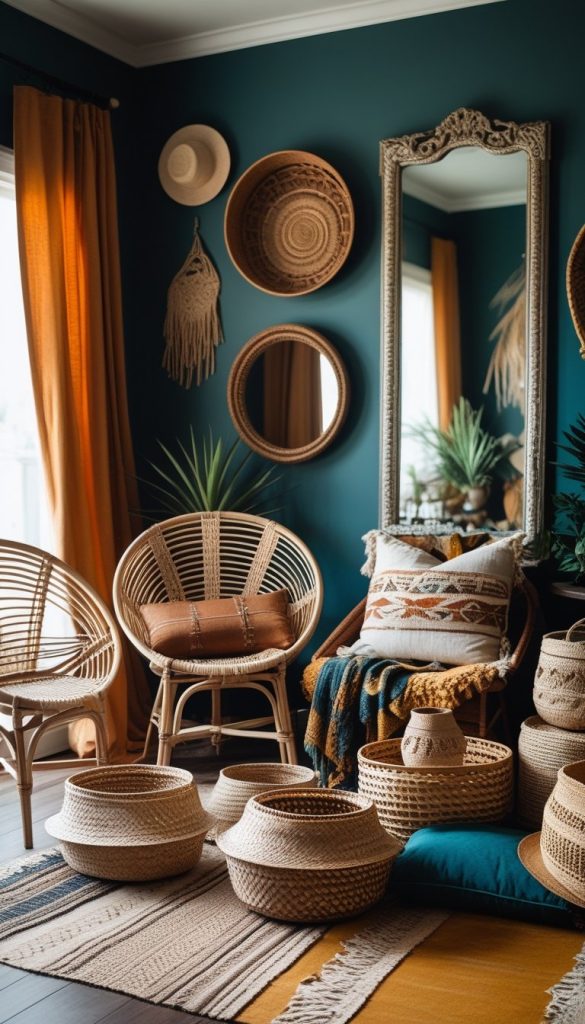 What are the best thrifted items for boho decor?
