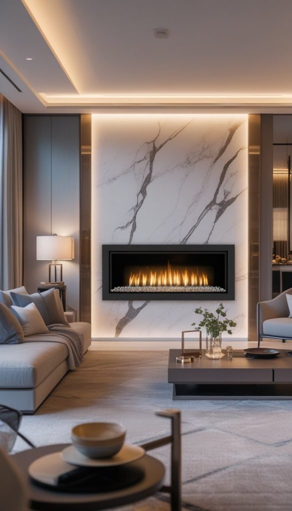 Fireplaces as Focal Points