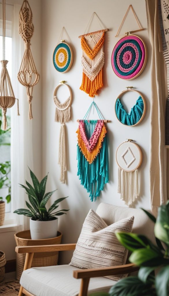 Use DIY Wall Hangings