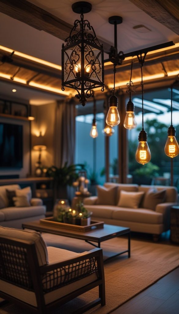 Rustic Chic Lighting