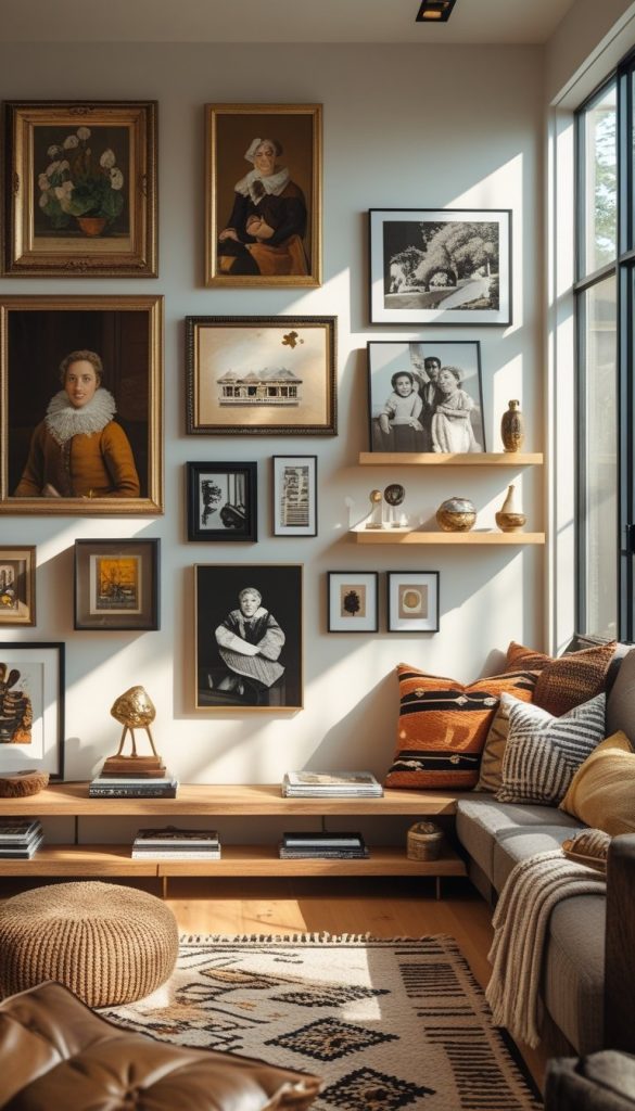 Eclectic Gallery Walls