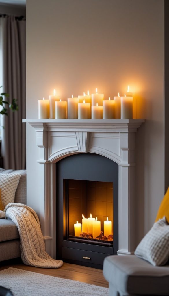 Add a Faux Fireplace