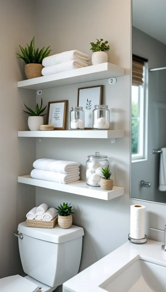 Add Floating Shelves