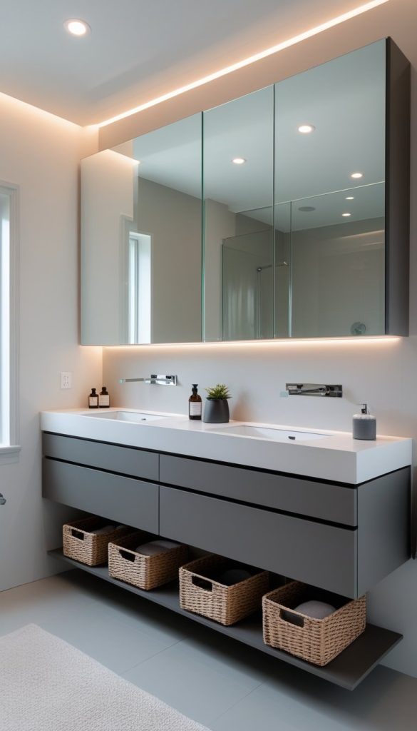 Floating and Double Vanities