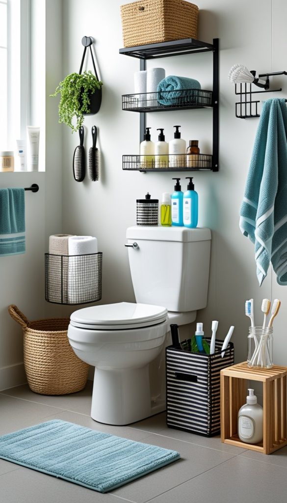 Use Thrifty Baskets and Organizers