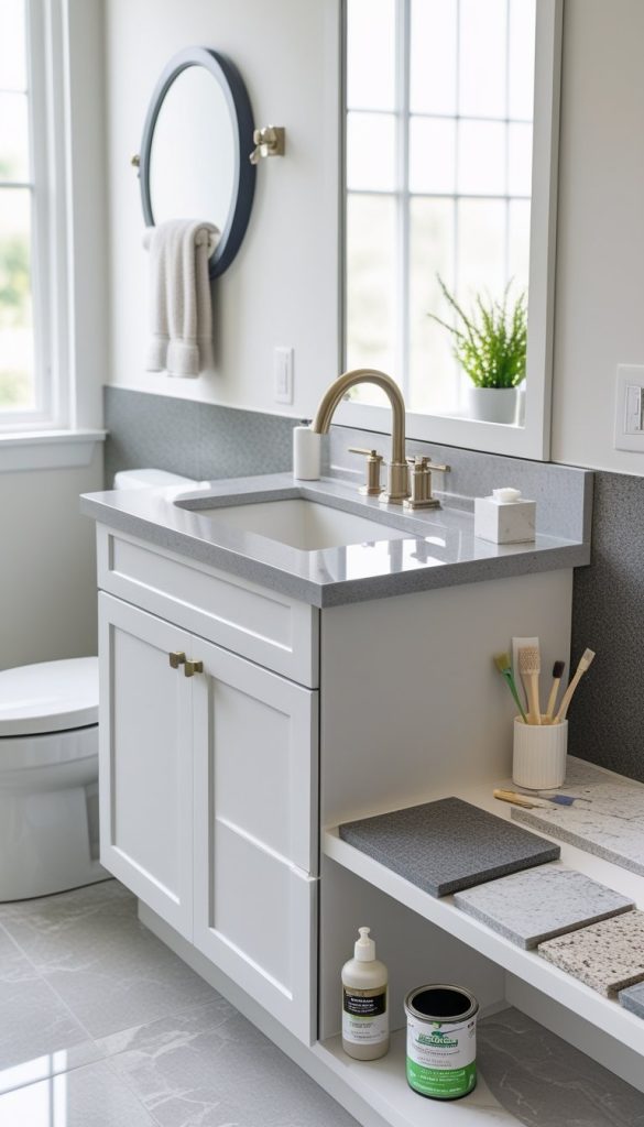 Swap Out Vanity Countertops
