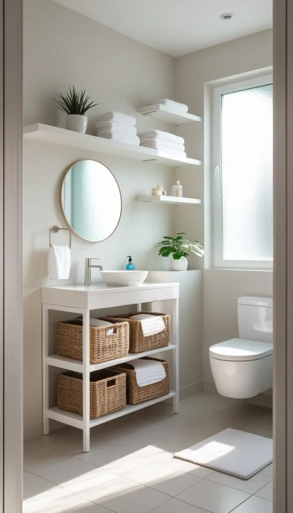 Affordable Vanity and Storage Upgrades
